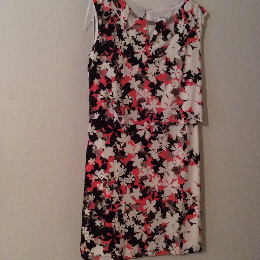 Spring flowered dress